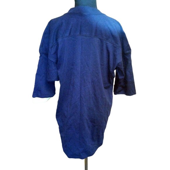 Phi Mu - Sorority / Fraternity Navy Blue Cotton T Shirt Size Large - Picture 6 of 7